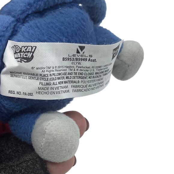 Yo-Kai Watch Robonyan Plush Doll Toy 7" Blue & Gray Soft Stuffed Animal 2015 - Picture 4 of 5